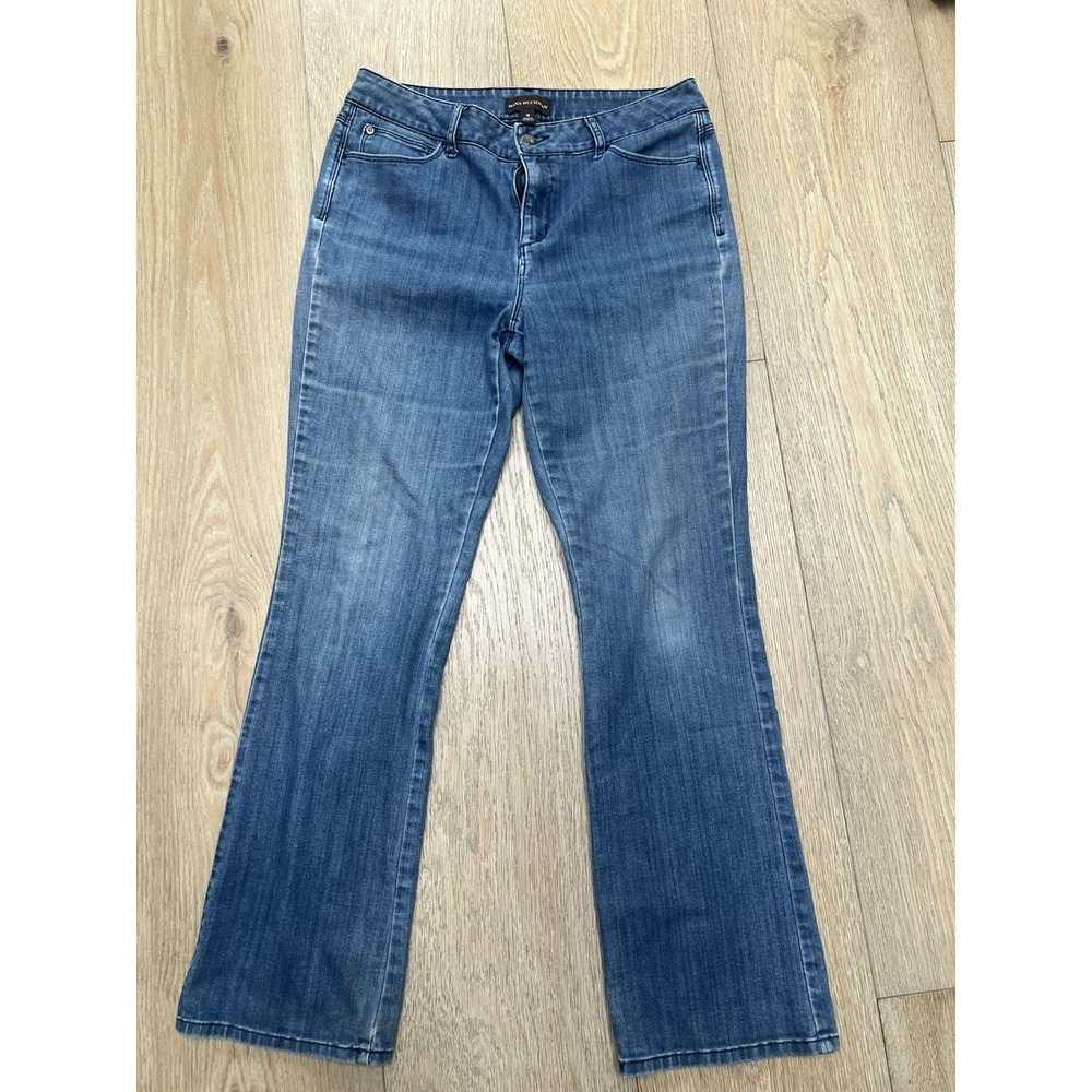 Dana Buchman Women's Blue Denim Jeans Size 10 Straight‎ Leg